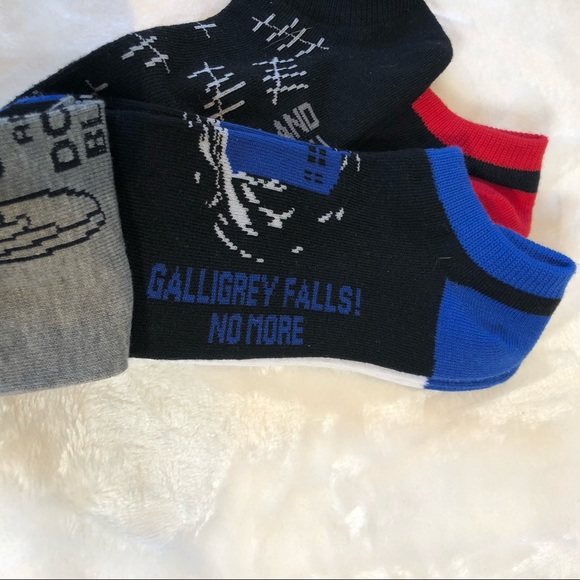 NWT Dr. Who Socks - 5 pair pack - Picture 2 of 7
